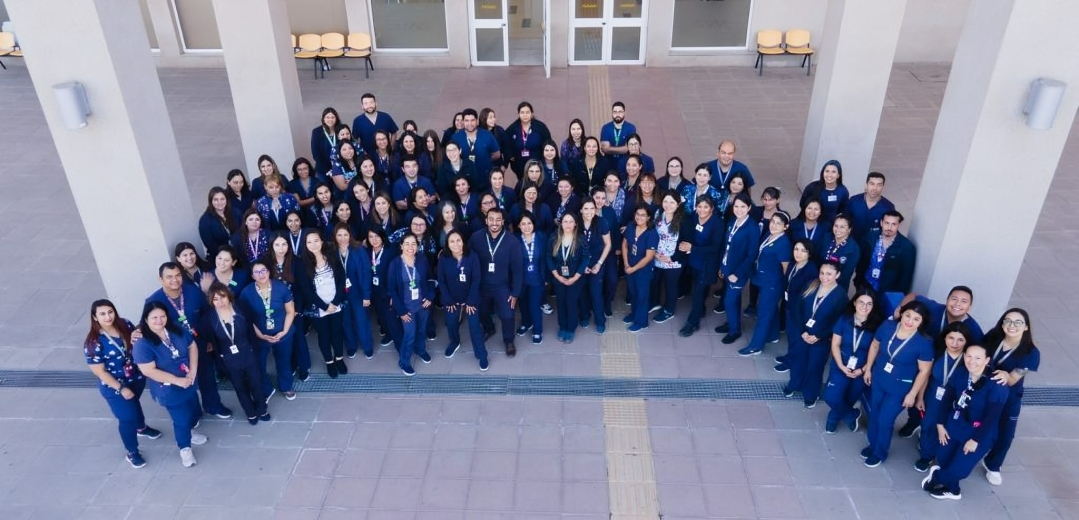 Enfermeras y enfermeros del Hospital de Ovalle